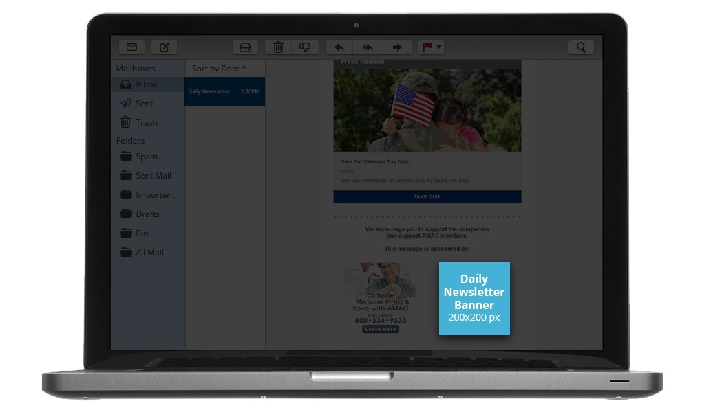 Daily newsletter banner